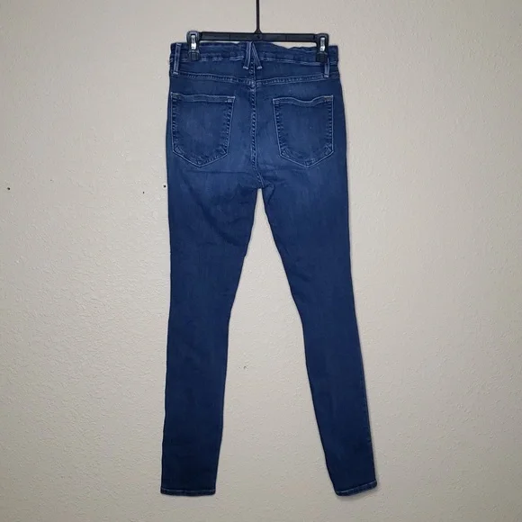 Good American Good Legs Skinny Jeans Size 8/29 Cotton Stretchy Blue - Picture 7 of 16